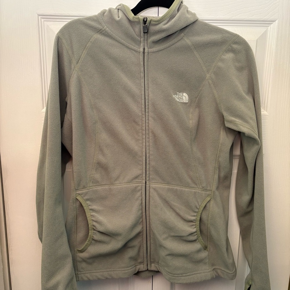 The North Face Full-Zip Fleece with Hood, Women’s M